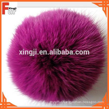 2015 Hotsale colorful rabbit fur pom poms